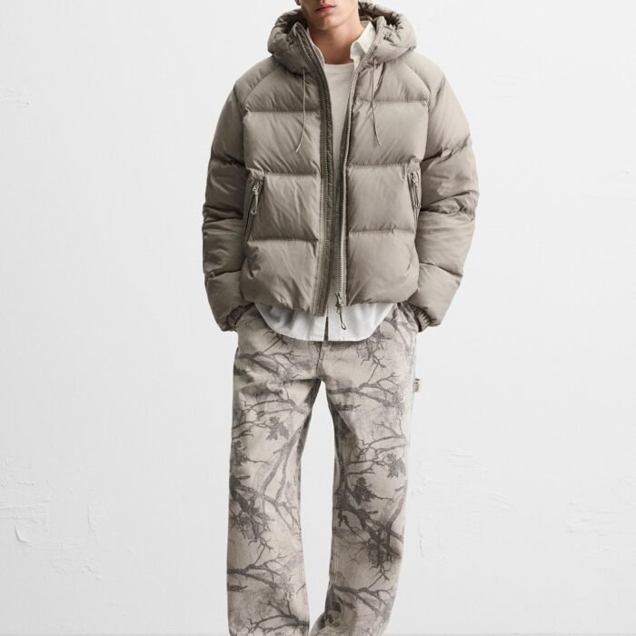 Feather Fill Puffer Jacket