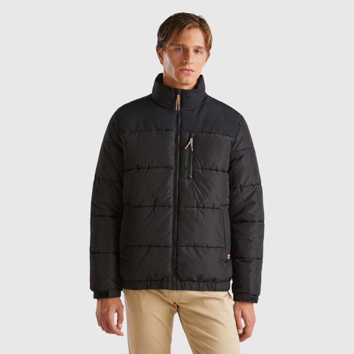 Heavy Color Block Padded Jacket