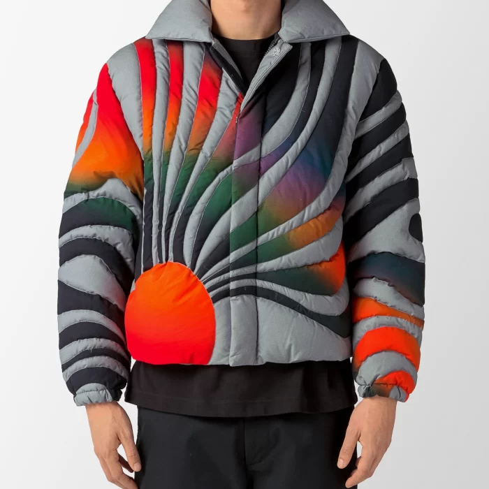 Unisex Sunset Puffer Jacket