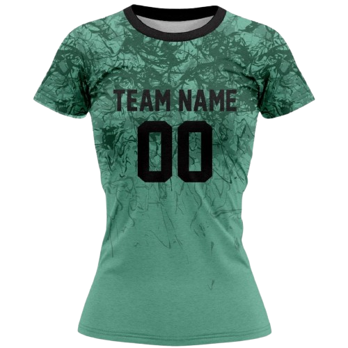 Custom Green Volleyball Jersey - Adult & Youth Unisex